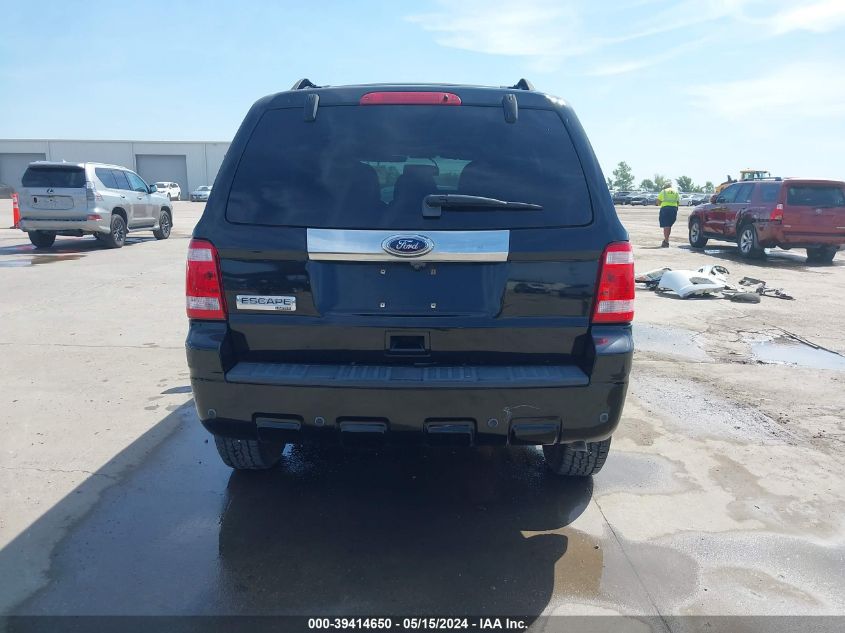 2010 Ford Escape Limited VIN: 1FMCU0E78AKA62044 Lot: 39414650