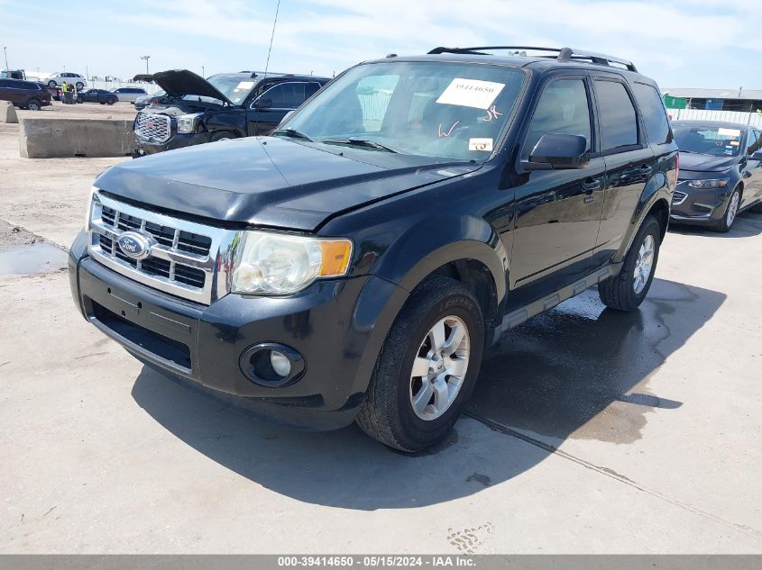 2010 Ford Escape Limited VIN: 1FMCU0E78AKA62044 Lot: 39414650