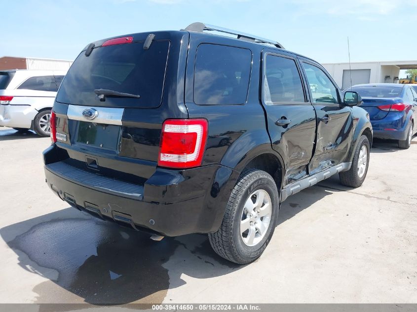 2010 Ford Escape Limited VIN: 1FMCU0E78AKA62044 Lot: 39414650