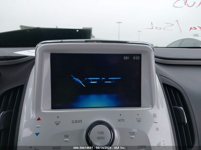 2012 Chevrolet Volt VIN: 1G1RH6E45CU128318 Lot: 39414651