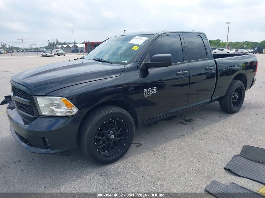 2019 Ram 1500 Classic Express Quad Cab 4X2 6'4 Box VIN: 1C6RR6FG2KS540081 Lot: 39414652