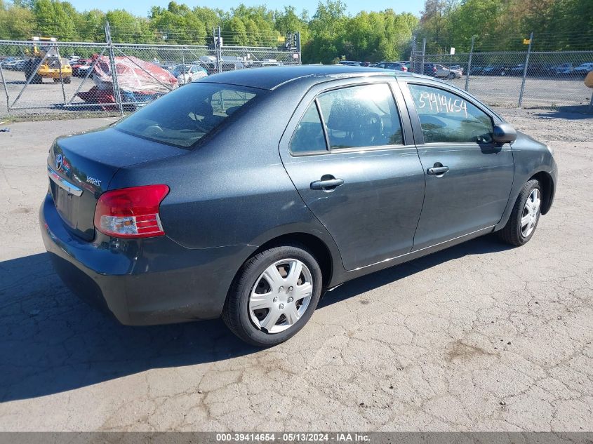 2008 Toyota Yaris VIN: JTDBT923181237596 Lot: 39414654