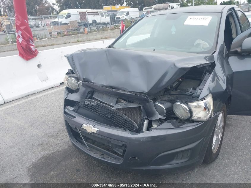 2013 Chevrolet Sonic Lt Auto VIN: 1G1JC5SGXD4180419 Lot: 39414655