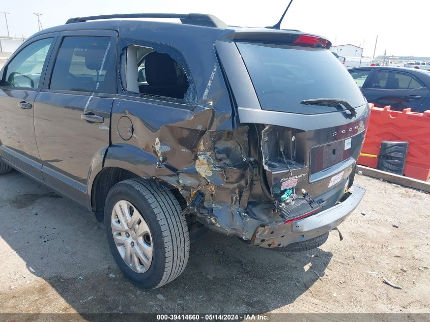 2017 Dodge Journey Se VIN: 3C4PDCAB2HT614499 Lot: 39414660