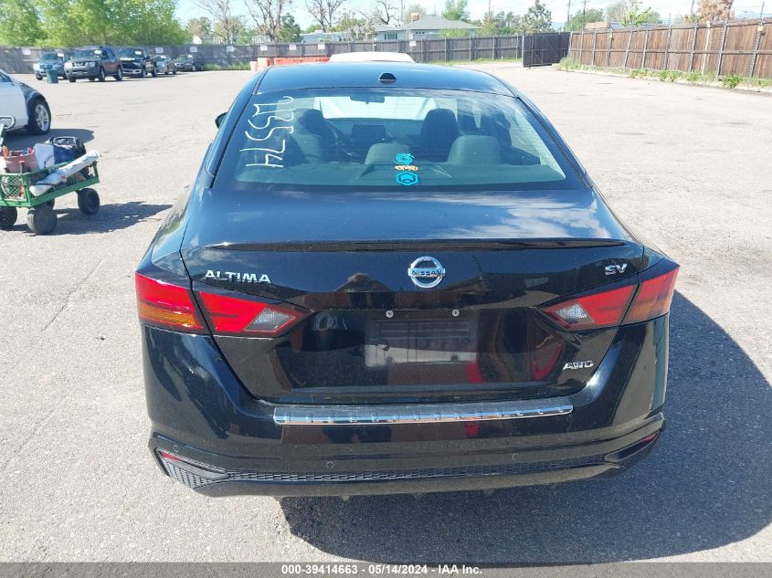 2022 Nissan Altima Sv Intelligent Awd VIN: 1N4BL4DWXNN305527 Lot: 39414663