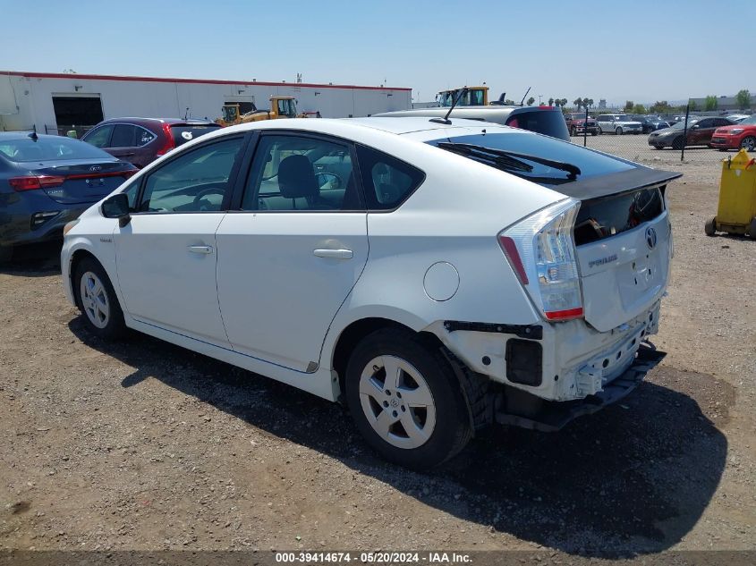 2010 Toyota Prius Iii VIN: JTDKN3DU9A0173879 Lot: 39414674