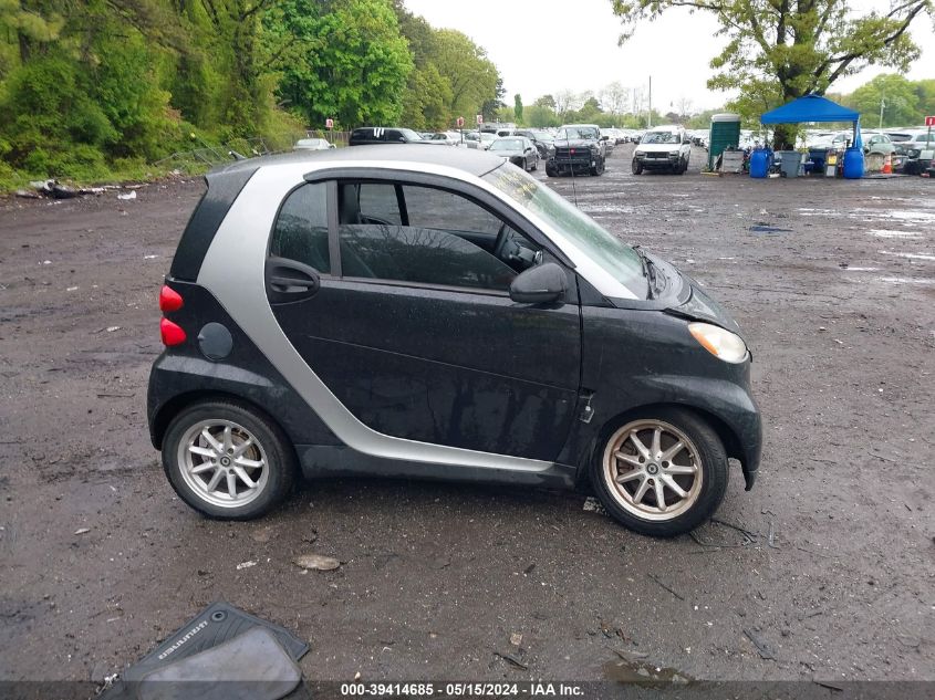 2008 Smart Fortwo Passion/Pure VIN: WMEEJ31X88K145529 Lot: 39414685