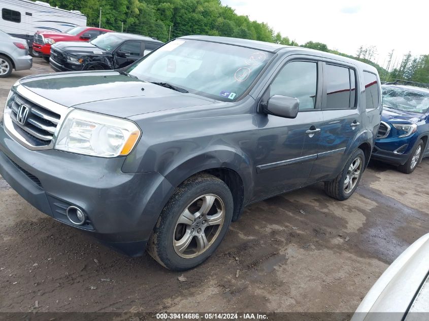 2012 Honda Pilot Ex VIN: 5FNYF4H40CB014700 Lot: 39414686