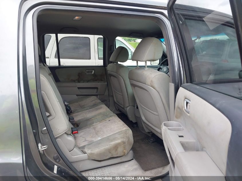 2012 Honda Pilot Ex VIN: 5FNYF4H40CB014700 Lot: 39414686