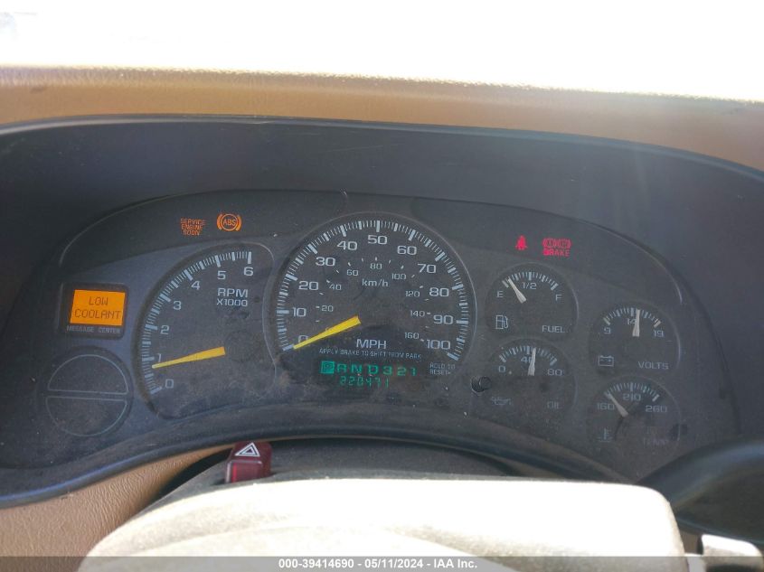 2000 Chevrolet Silverado 1500 Ls VIN: 2GCEC19T0Y1401239 Lot: 39414690