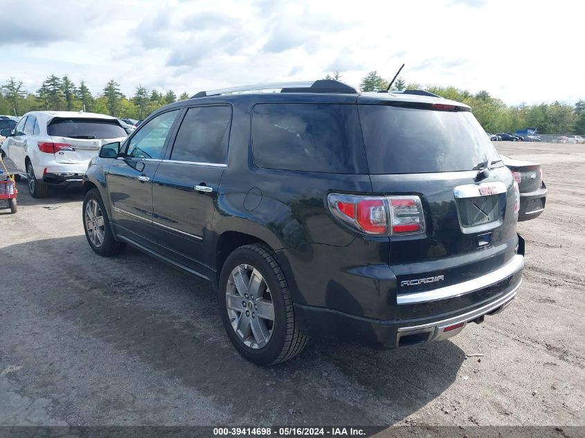 2013 GMC Acadia Denali VIN: 1GKKVTKD8DJ218526 Lot: 39414698