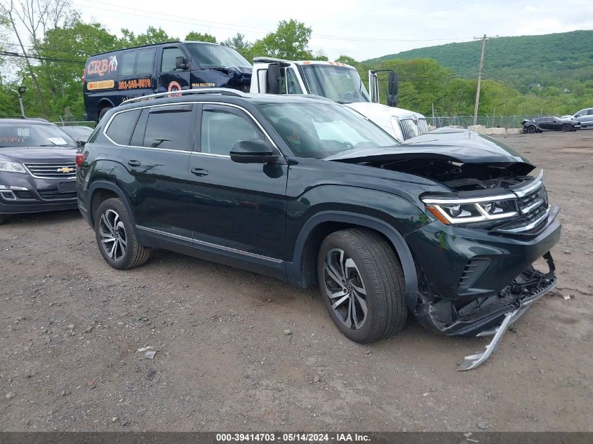 2021 Volkswagen Atlas 3.6L V6 Sel Premium VIN: 1V2TR2CA0MC529373 Lot: 39414703