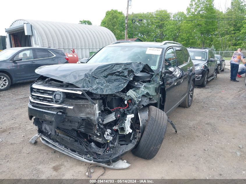 2021 Volkswagen Atlas 3.6L V6 Sel Premium VIN: 1V2TR2CA0MC529373 Lot: 39414703