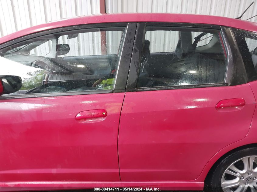 2009 Honda Fit Sport VIN: JHMGE88629S041611 Lot: 39414711