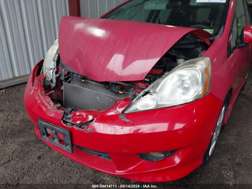 2009 Honda Fit Sport VIN: JHMGE88629S041611 Lot: 39414711