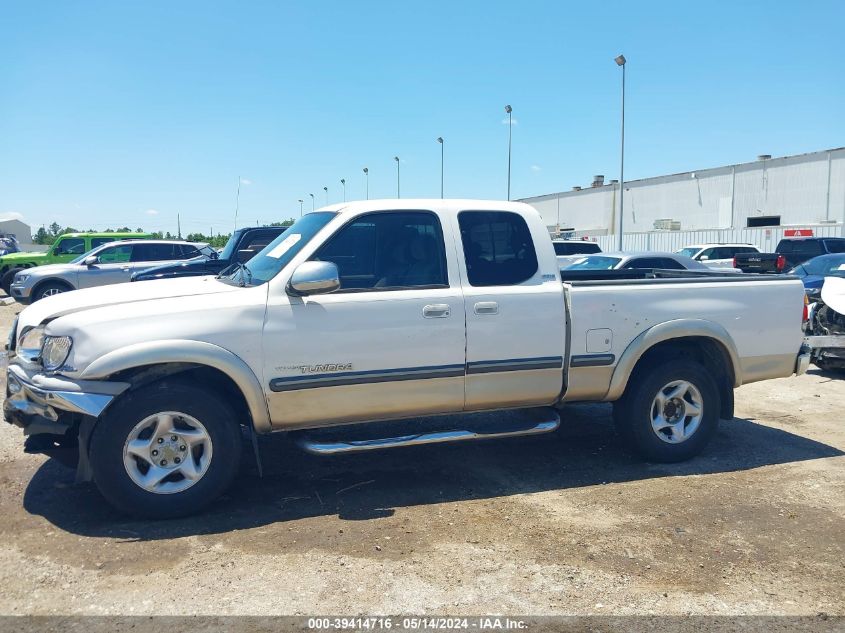 2001 Toyota Tundra Sr5 V8 VIN: 5TBRT34131S152784 Lot: 39414716