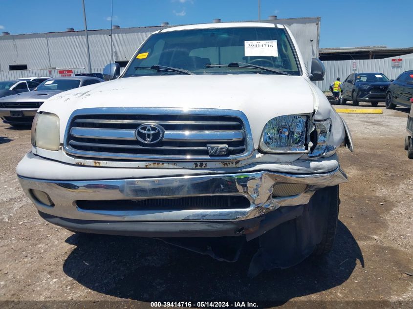 2001 Toyota Tundra Sr5 V8 VIN: 5TBRT34131S152784 Lot: 39414716