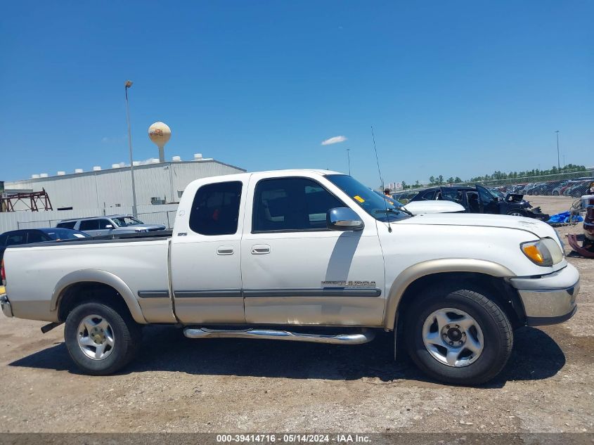 2001 Toyota Tundra Sr5 V8 VIN: 5TBRT34131S152784 Lot: 39414716