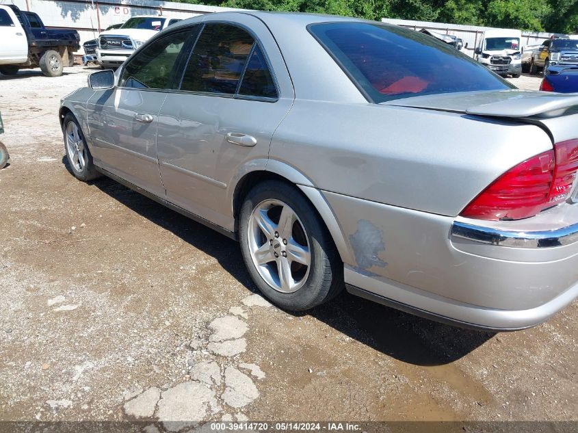 2002 Lincoln Ls Base Pkg/W/Convenience/W/Sport Pkg/W/Premium Pkg/W/Lse Pkg VIN: 1LNHM86S82Y706938 Lot: 39414720