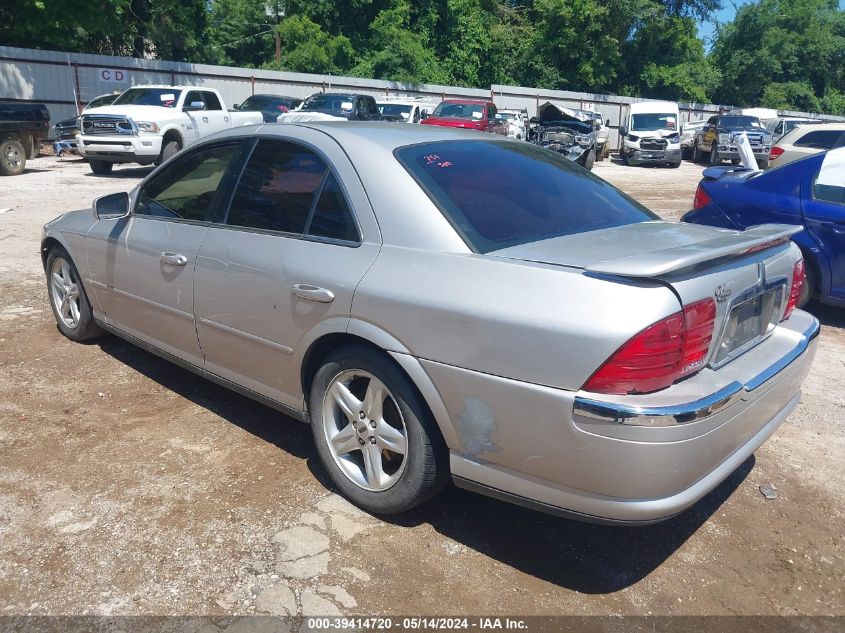 2002 Lincoln Ls Base Pkg/W/Convenience/W/Sport Pkg/W/Premium Pkg/W/Lse Pkg VIN: 1LNHM86S82Y706938 Lot: 39414720