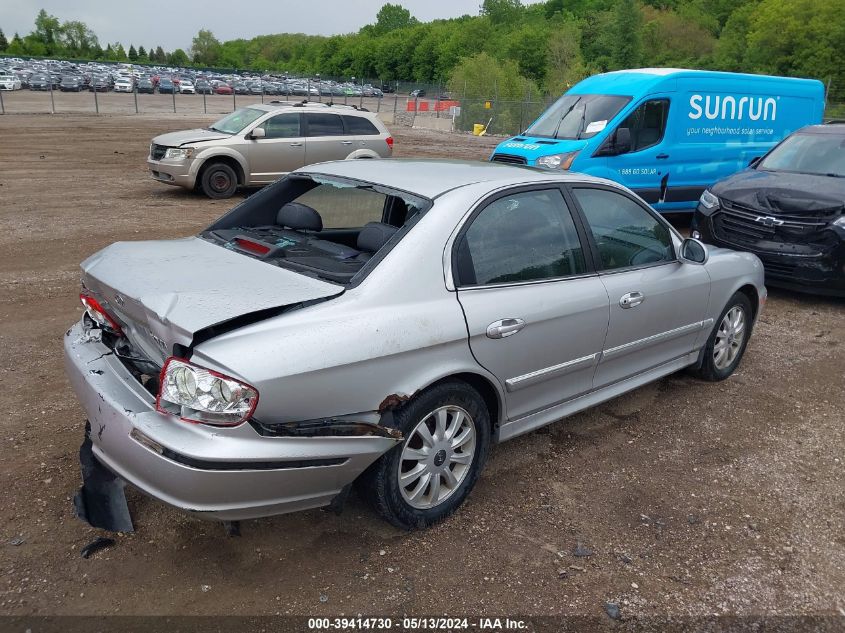 2004 Hyundai Sonata Gls/Lx VIN: KMHWF35HX4A072442 Lot: 39414730