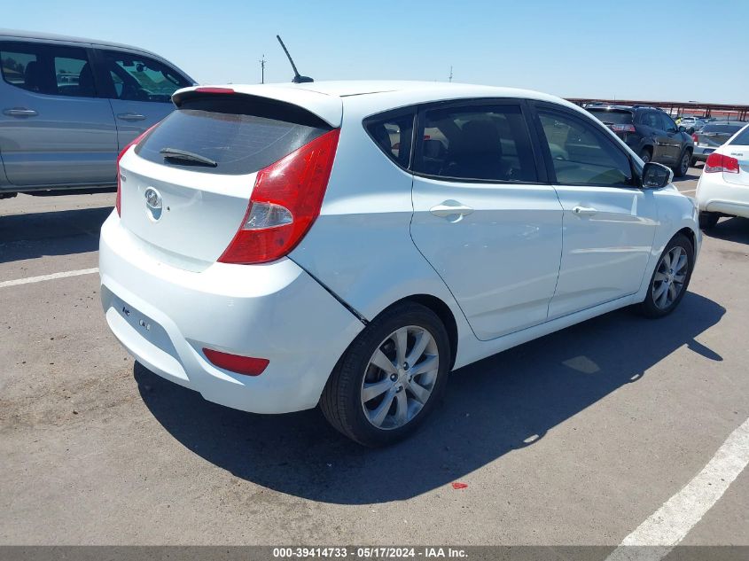 2013 Hyundai Accent Se VIN: KMHCU5AE0DU120612 Lot: 39414733