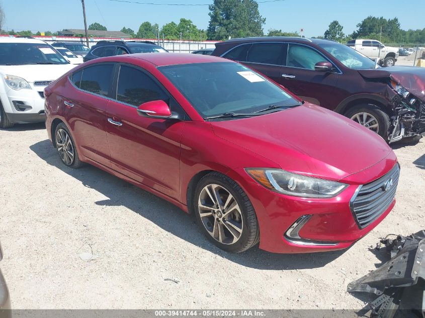 2017 Hyundai Elantra Limited VIN: 5NPD84LF4HH094285 Lot: 39414744