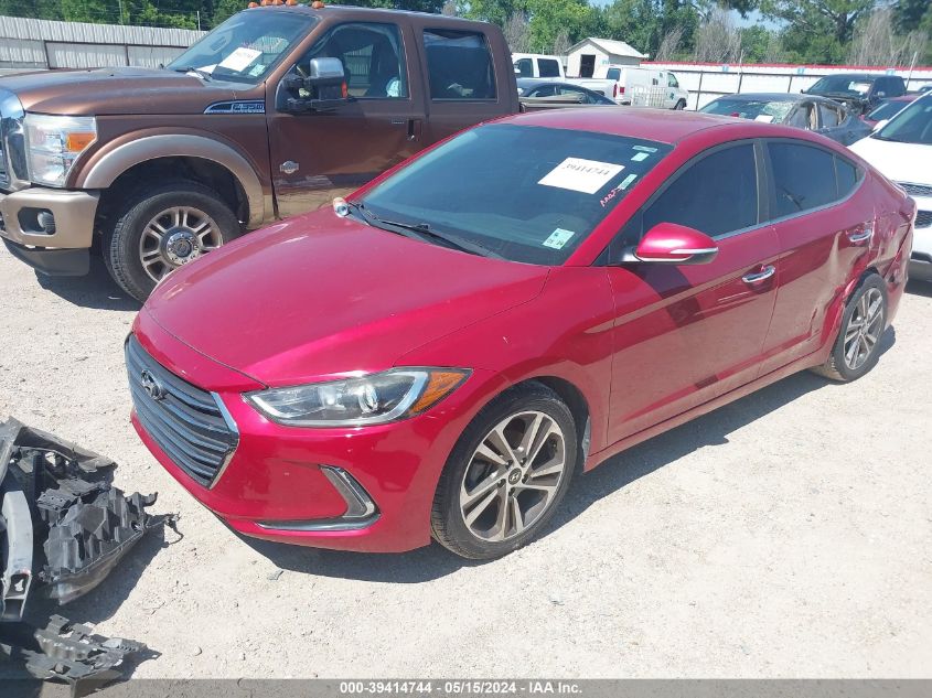 2017 Hyundai Elantra Limited VIN: 5NPD84LF4HH094285 Lot: 39414744