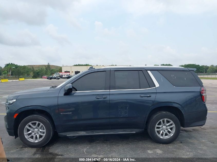 2021 Chevrolet Tahoe C1500 Ls VIN: 1GNSCMKD0MR457813 Lot: 39414747