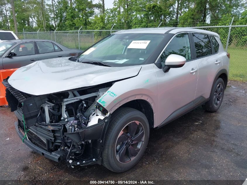 2024 Nissan Rogue Sv VIN: 5N1BT3BA2RC686525 Lot: 39414750