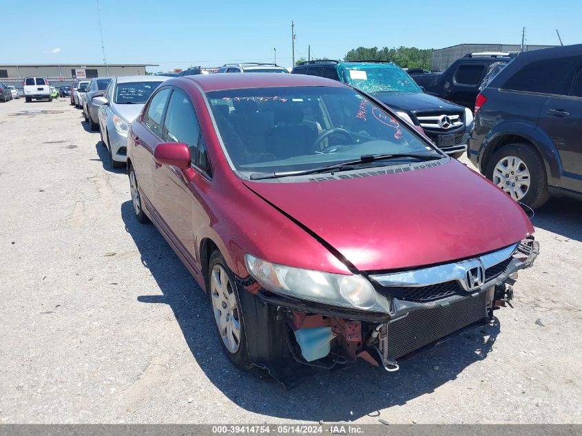 2010 Honda Civic Lx VIN: 2HGFA1F52AH570855 Lot: 39414754