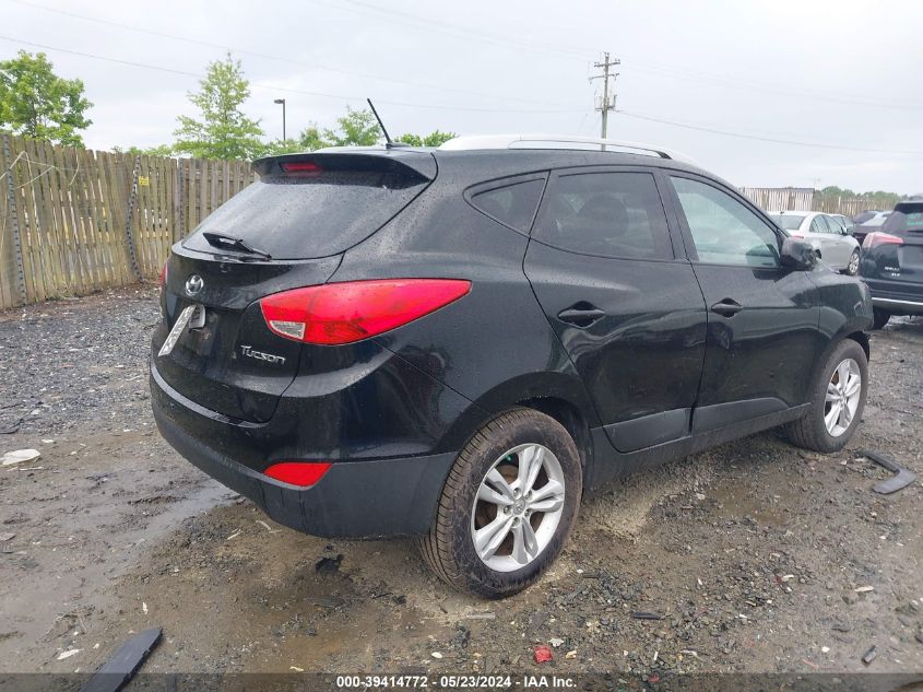 2010 Hyundai Tucson Gls VIN: KM8JU3AC6AU095835 Lot: 39414772