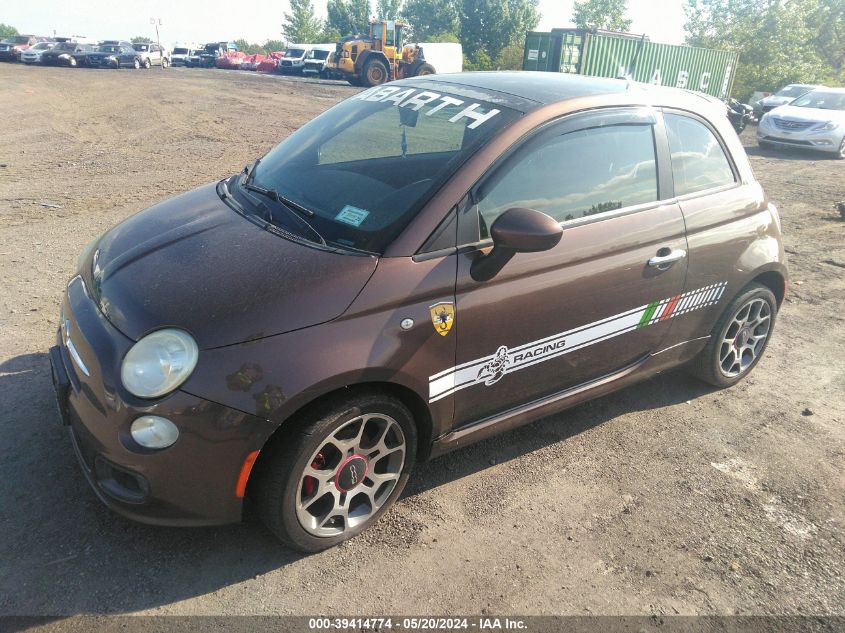 2012 Fiat 500 Sport VIN: 3C3CFFBRXCT128509 Lot: 39414774