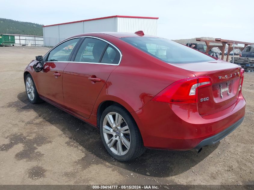 2011 Volvo S60 T6 VIN: YV1902FH4B2013562 Lot: 39414777