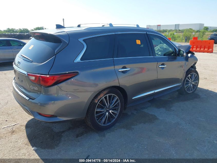 2019 Infiniti Qx60 Luxe/Pure VIN: 5N1DL0MN0KC518539 Lot: 39414778