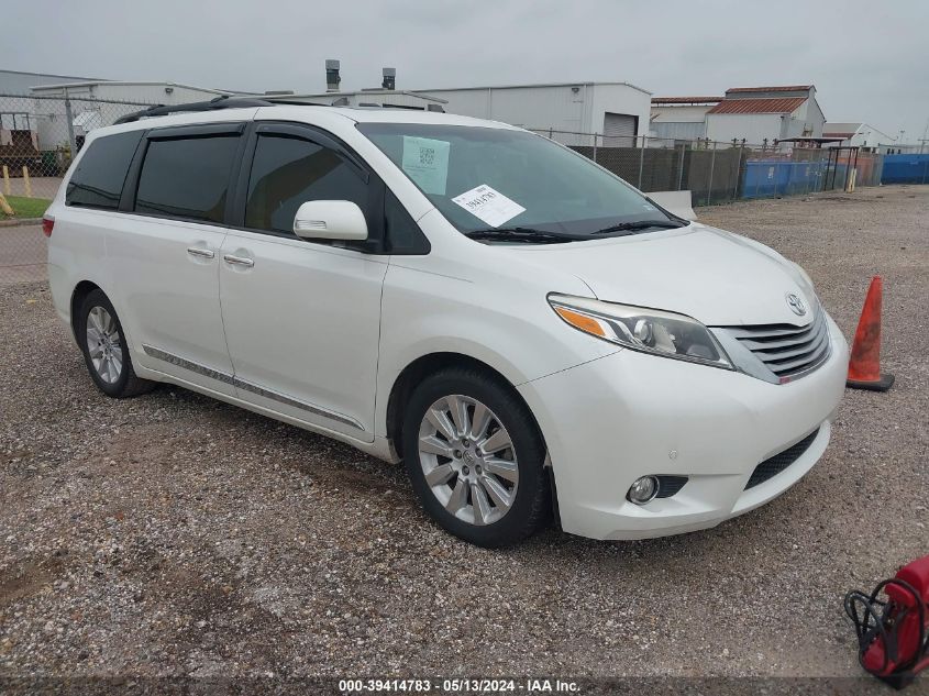 2015 Toyota Sienna Limited 7 Passenger VIN: 5TDYK3DC4FS594696 Lot: 39414783