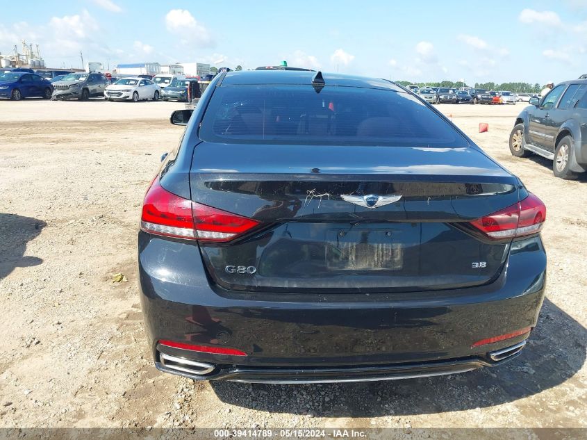 2018 Genesis G80 Premium/Ultimate VIN: KMHGN4JE1JU233425 Lot: 39414789