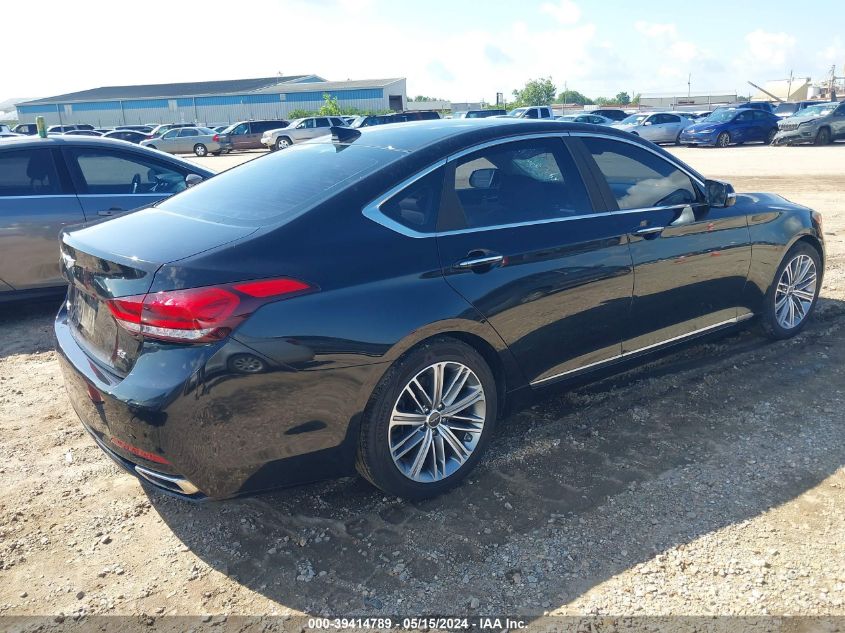 2018 Genesis G80 Premium/Ultimate VIN: KMHGN4JE1JU233425 Lot: 39414789