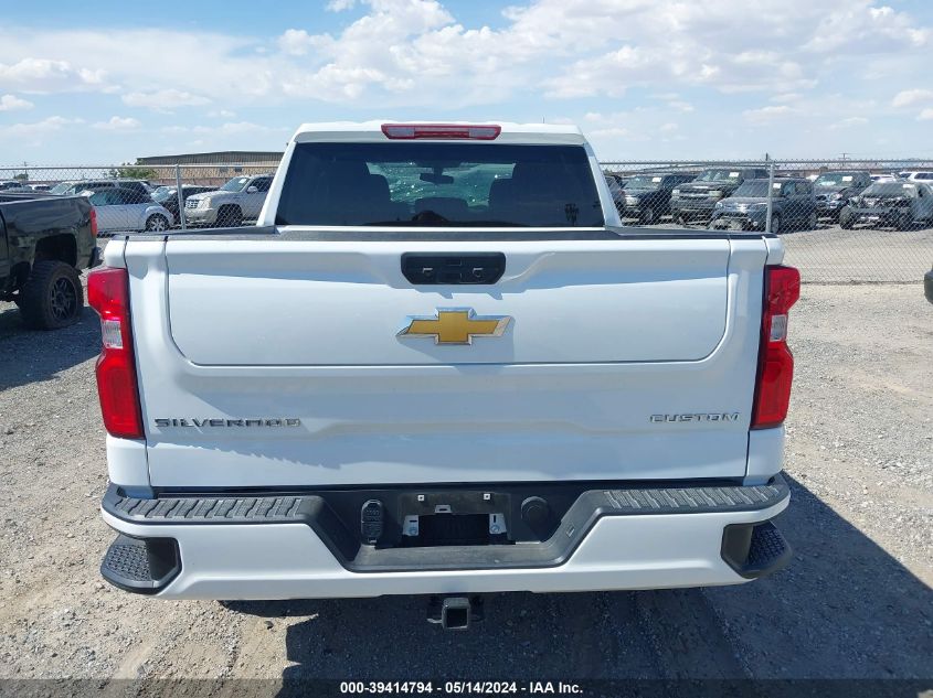 2022 Chevrolet Silverado 1500 Ltd 2Wd Short Bed Custom VIN: 3GCPWBEK5NG203052 Lot: 39414794