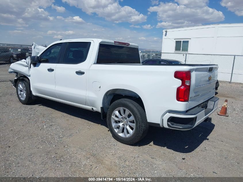 2022 Chevrolet Silverado 1500 Ltd 2Wd Short Bed Custom VIN: 3GCPWBEK5NG203052 Lot: 39414794