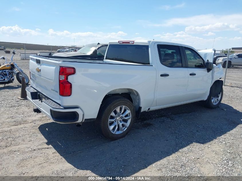 2022 Chevrolet Silverado 1500 Ltd 2Wd Short Bed Custom VIN: 3GCPWBEK5NG203052 Lot: 39414794