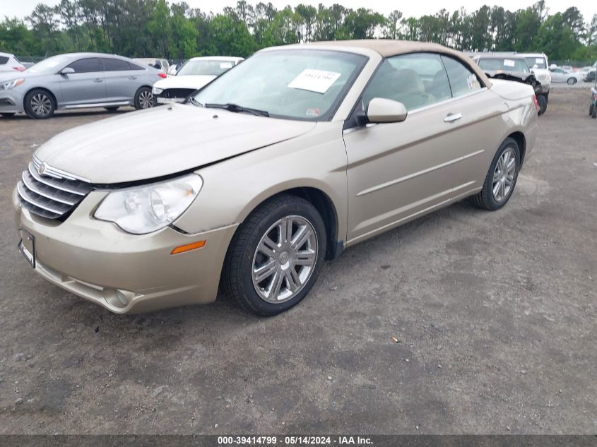 2008 Chrysler Sebring Limited VIN: 1C3LC65M88N692899 Lot: 39414799