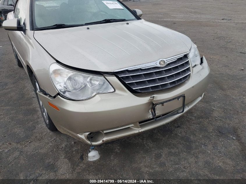 2008 Chrysler Sebring Limited VIN: 1C3LC65M88N692899 Lot: 39414799