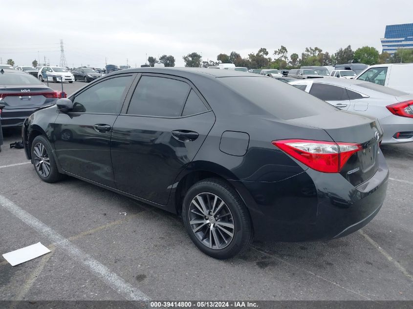 2016 TOYOTA COROLLA LE PLUS - 5YFBURHEXGP509949