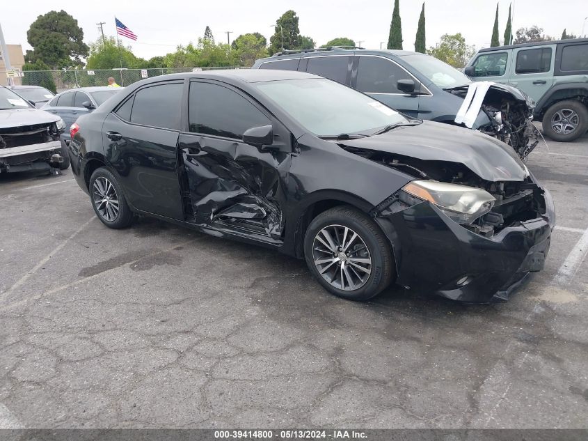 2016 TOYOTA COROLLA LE PLUS - 5YFBURHEXGP509949