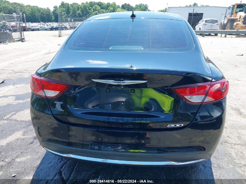 2016 Chrysler 200 Limited VIN: 1C3CCCAB9GN125585 Lot: 39414816