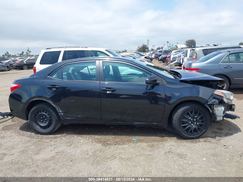 2016 Toyota Corolla Le VIN: 5YFBURHE4GP481288 Lot: 39414821