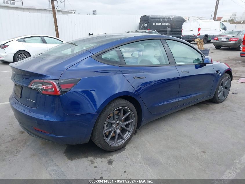 2021 Tesla Model 3 Long Range Dual Motor All-Wheel Drive VIN: 5YJ3E1EB6MF070964 Lot: 39414831