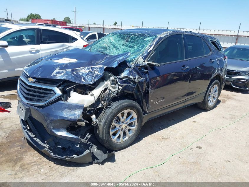 2018 Chevrolet Equinox Ls VIN: 3GNAXHEV2JL107159 Lot: 39414843