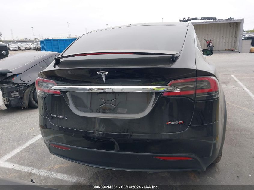 2016 Tesla Model X 75D/P100D/P90D VIN: 5YJXCBE49GF005254 Lot: 39414851